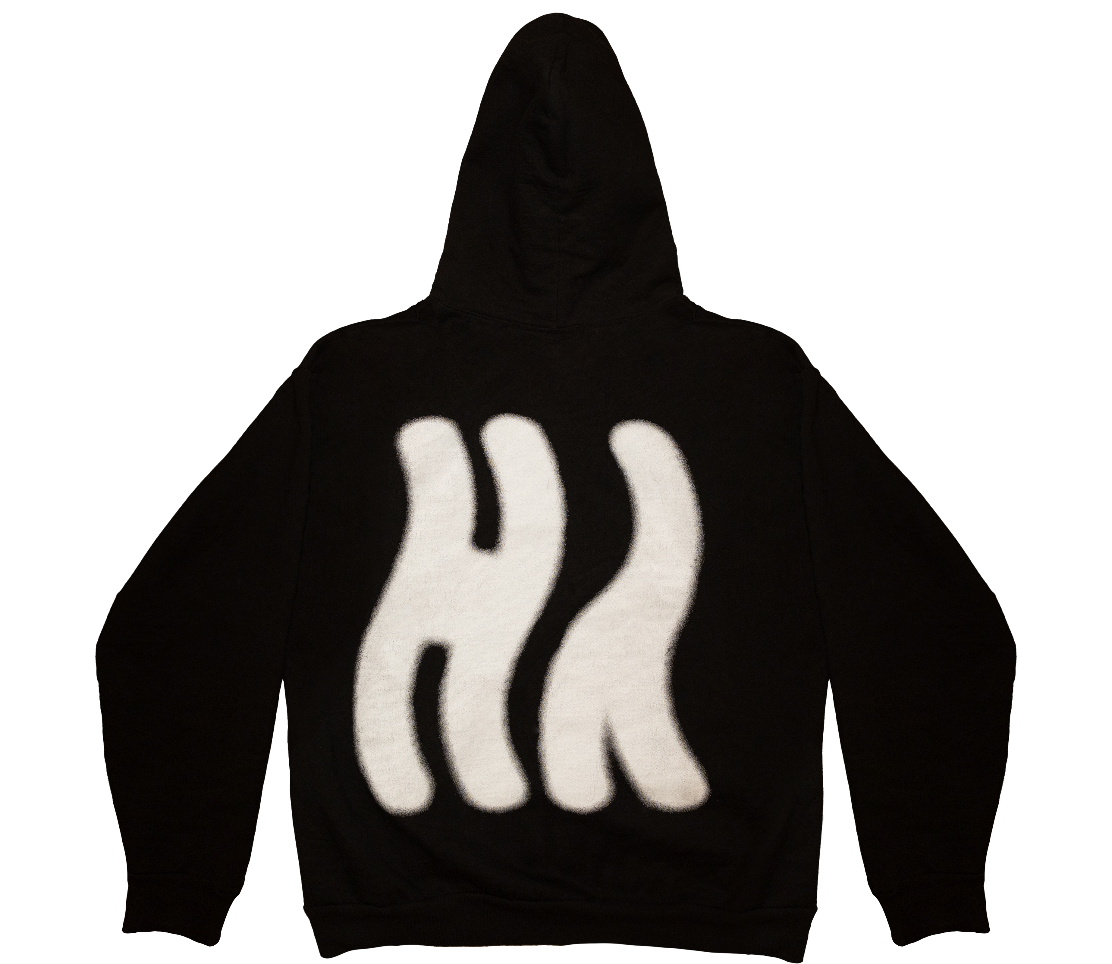 'HY' Wavy Logo Hoodie