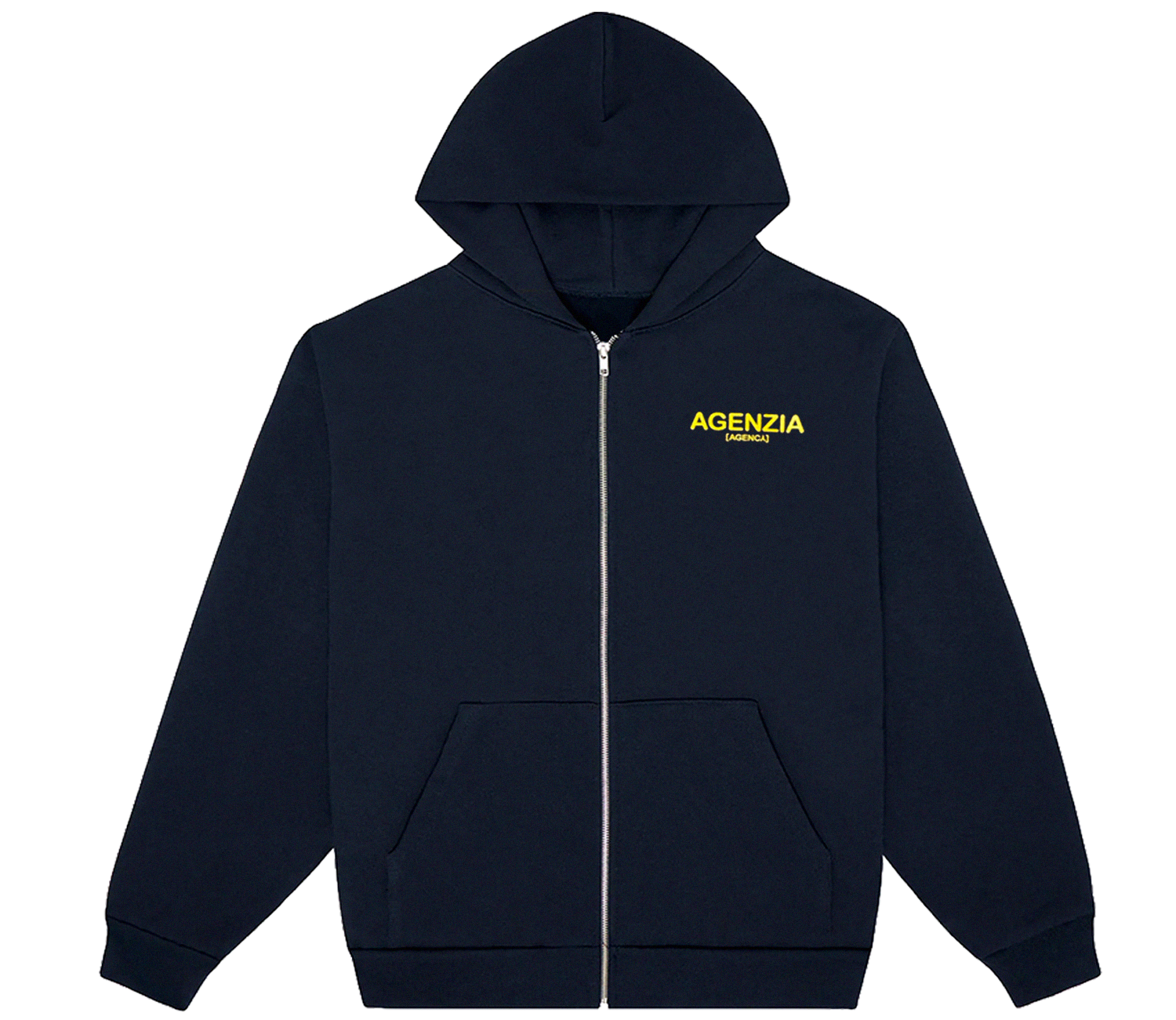 Sweat à capuche à logo ondulé 'HY'-2