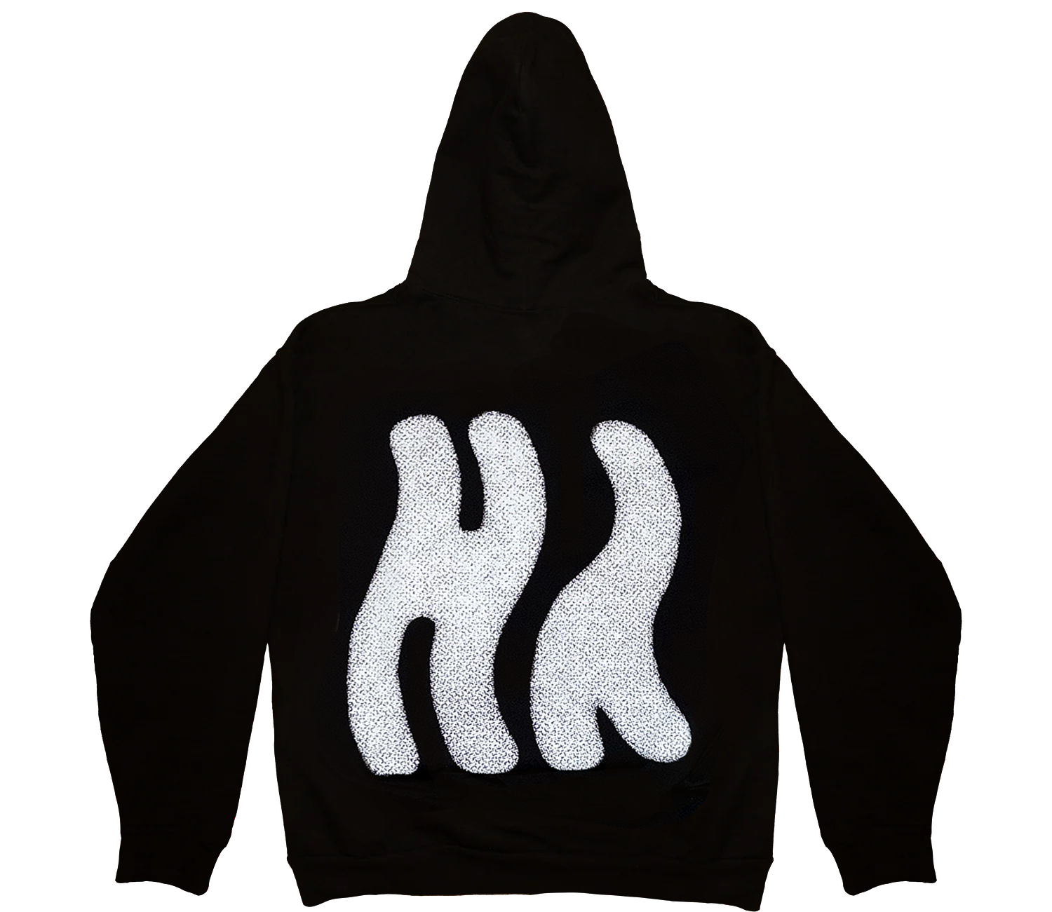 Sweat à capuche à logo ondulé 'HY'-2