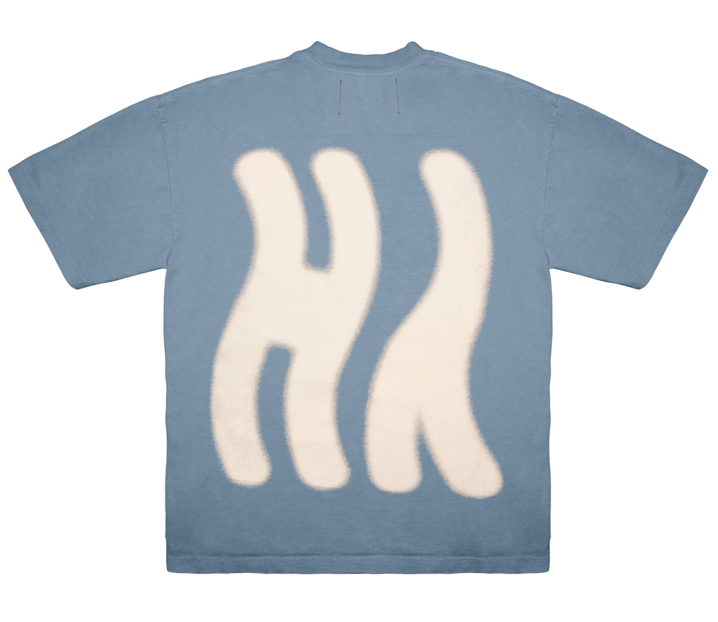 'HY' Wavy Logo T-Shirt