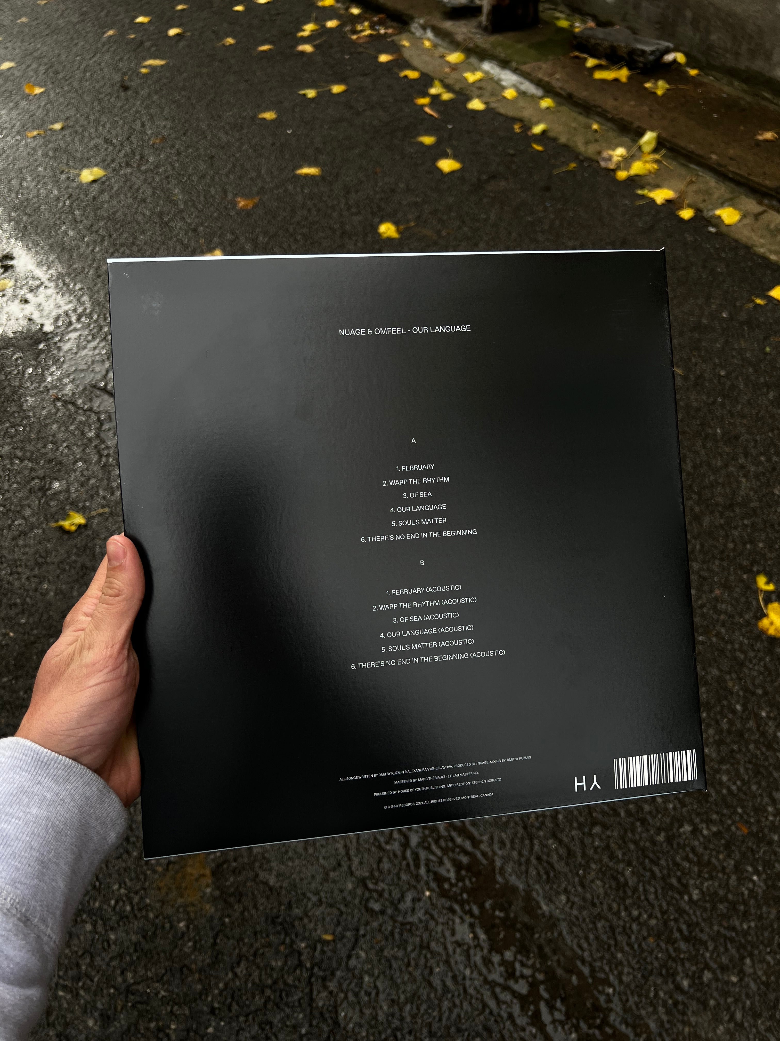 Nuage & Omfeel - Our Language (Clear 12" Vinyl)-7